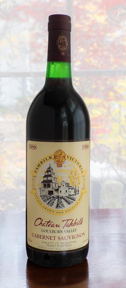 Bottle of 1988 Chateau Tahbilk
