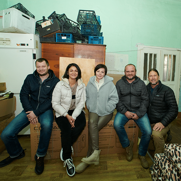 Peace Corp Grant recipients in Ukraine