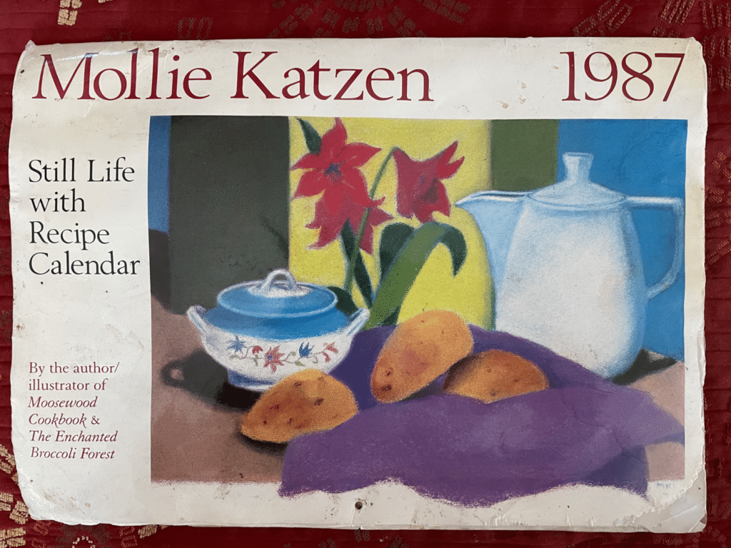 MOLLIE KATZEN 1987 CALENDAR