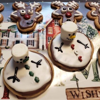 Snowmen Cookies