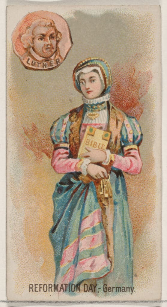 Reformation German Woman print