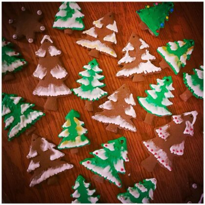 Cristmas tree cookies