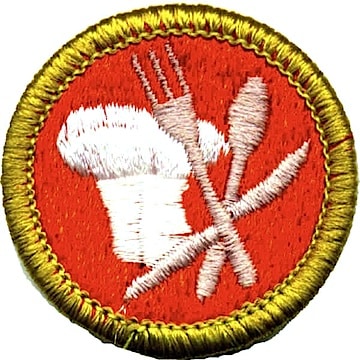 boy scouts cooking badge