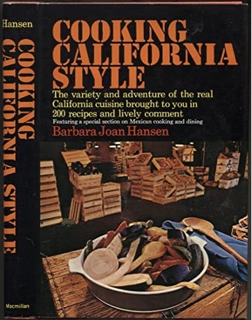 California Cooking cover by Barbara Hansen