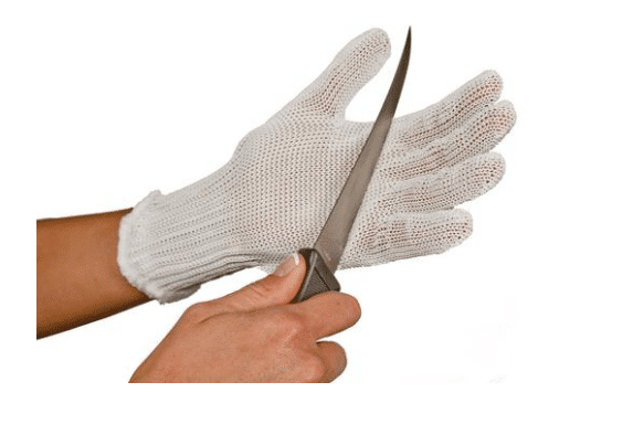 Intruder cut resistant glove