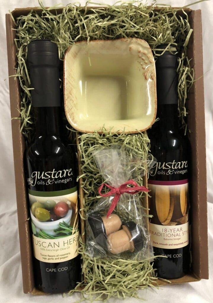 Gustare Dipping Duo Gift Set with Oils and Vinegars