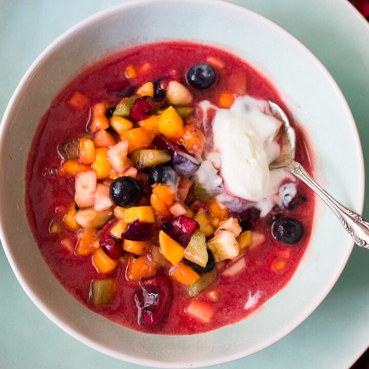 Summer Fruit Minestrone