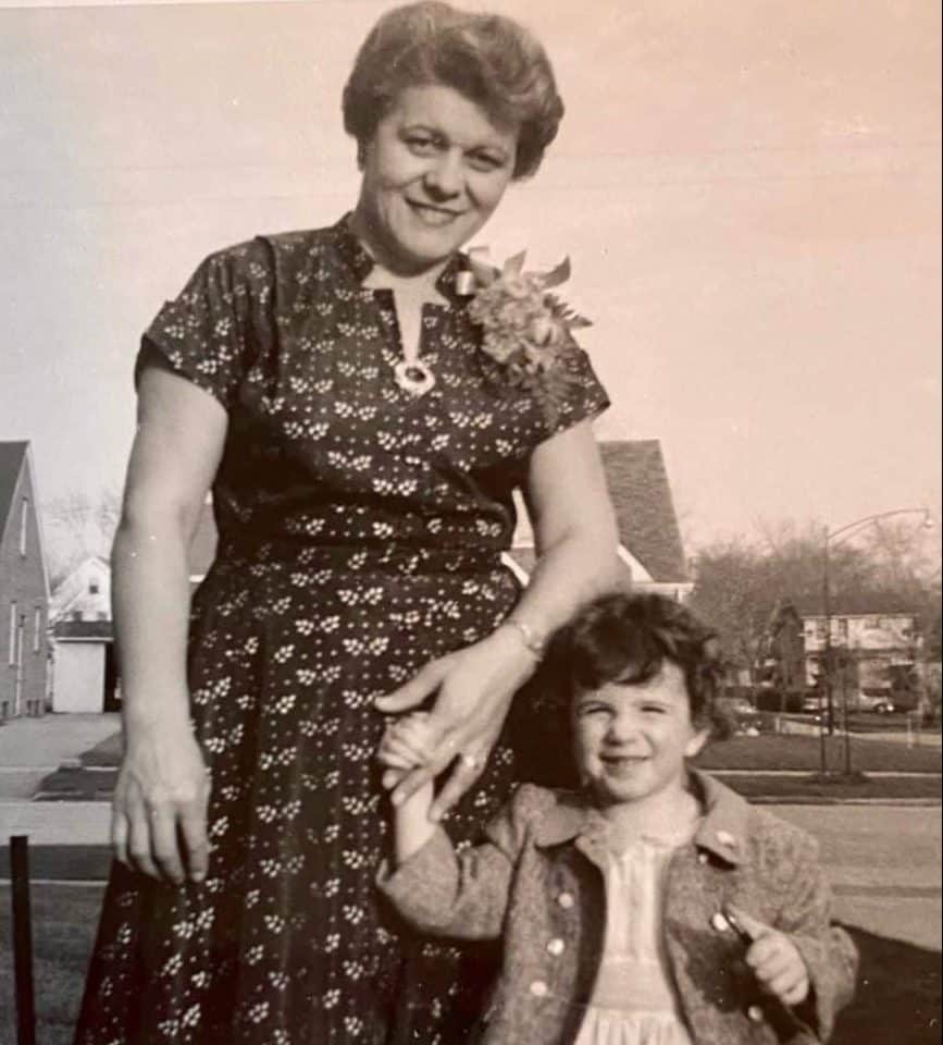 Granma Minnillo and Helene at age 3 years