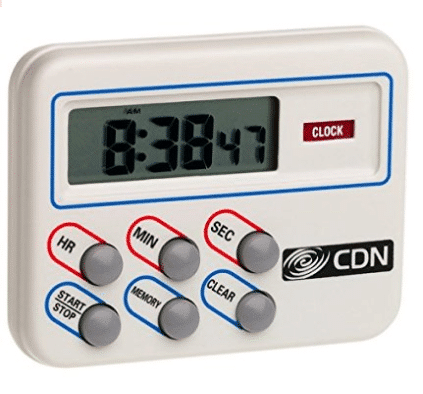Electronic kitchen timer