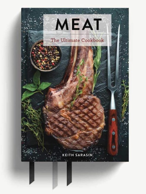 Cover of the MEAT COOKBOOK by Sarasin