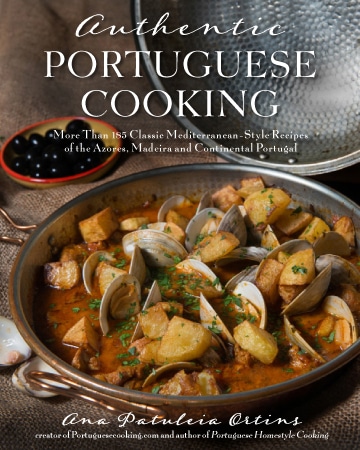 Cover of "Authentic Portuguese Cooking" by Ana Patuleia Ortins