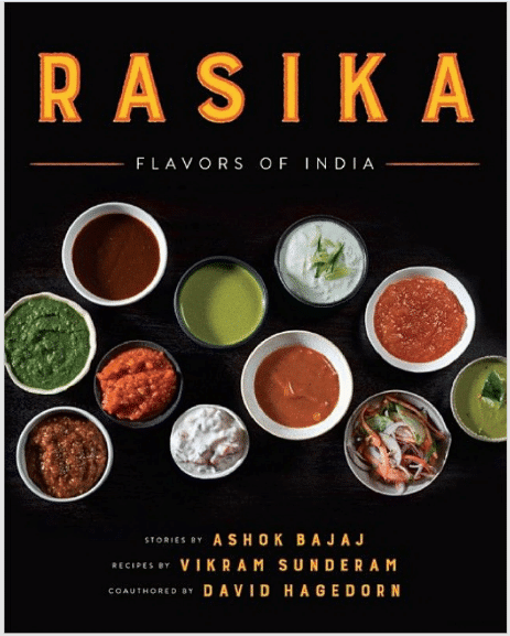 Cover of Rasika Flavors of India cookbook
