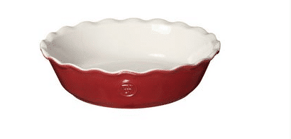 Emily Henry Red Pie Dish