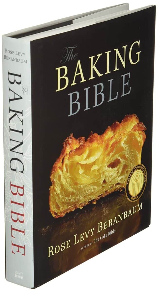 Sideview of Baking Bible by Rose Levy Beranbaum