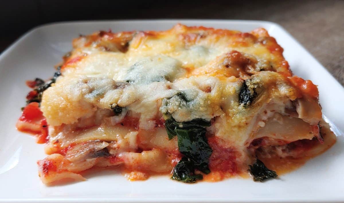 Mushroom Kale Lasagna Recipe | The Cook's Cook