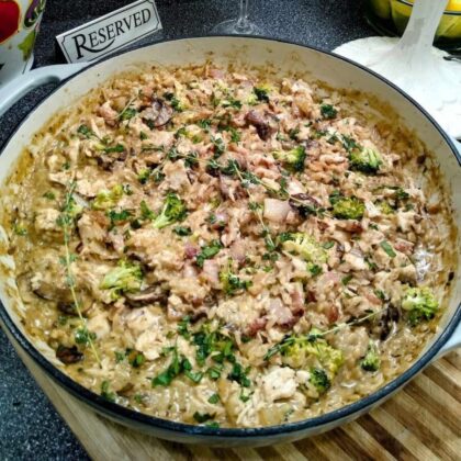 Creamy Chicken Risotto