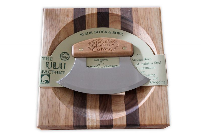 Ulu Knife and Bowl